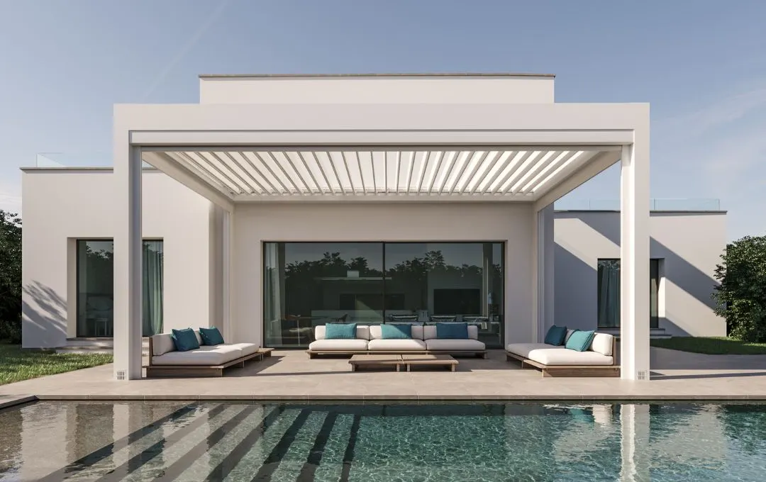Louvered Roof